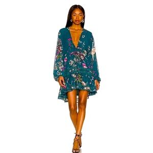 NWT FREE PEOPLE Cherry Blossom Mini Dress Sz S